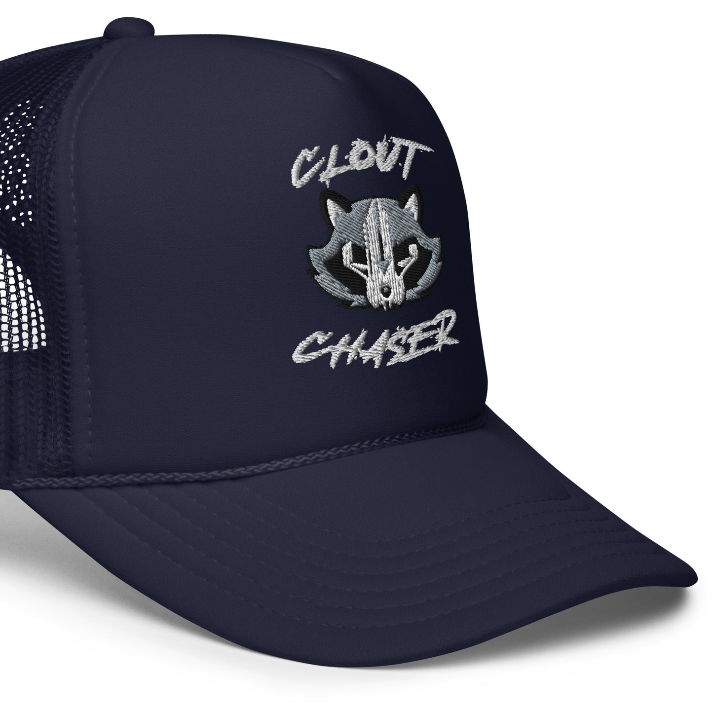 Clout Chaser Foam Trucker Hat Dark