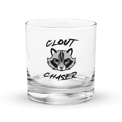 Clout Chaser Rocks Glass