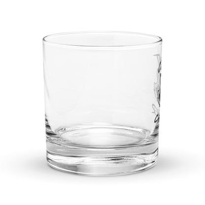 Clout Chaser Rocks Glass