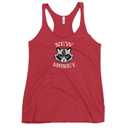 New Money Women's Racerback Tank